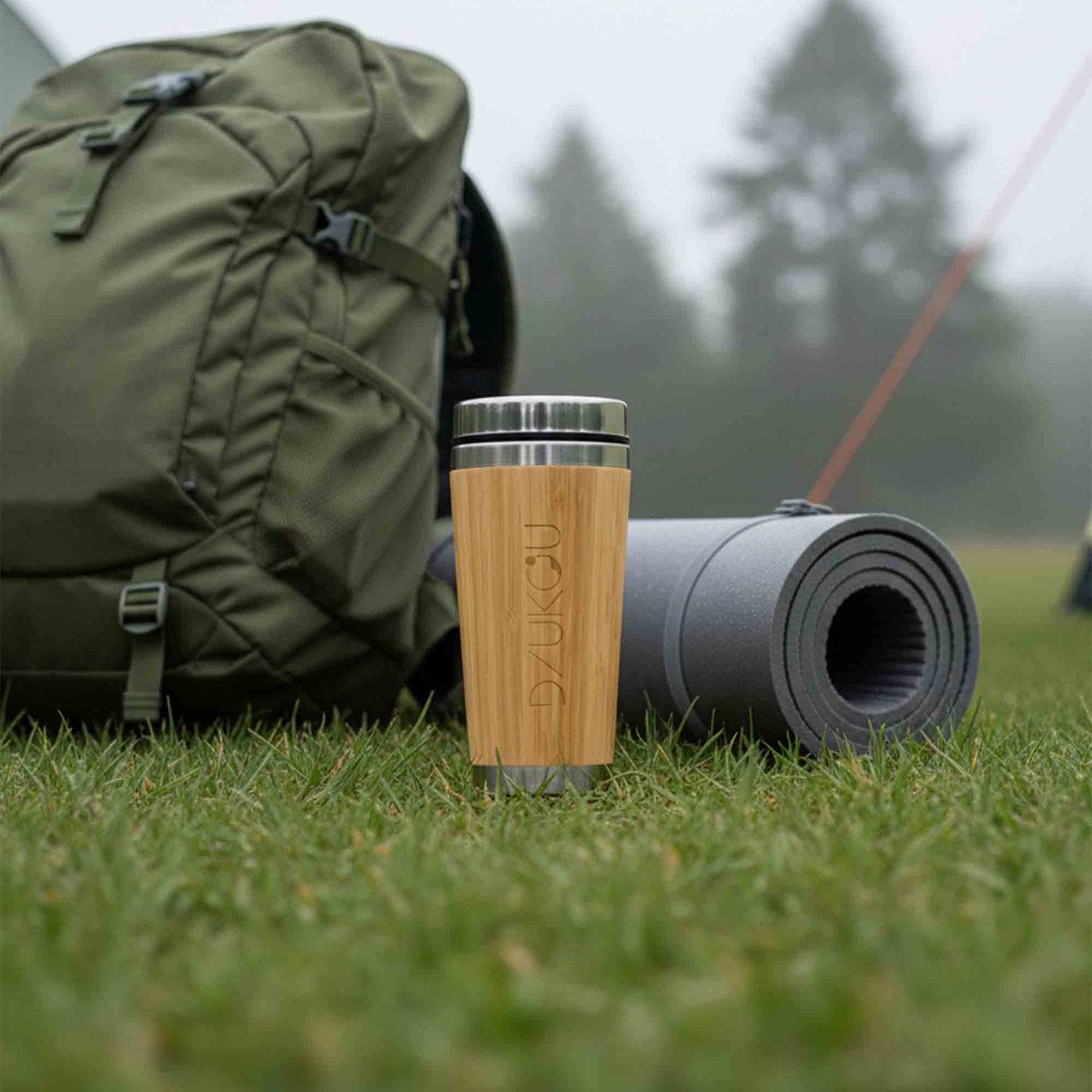 Ziro Valley - Bamboo and Stainless Steel Coffee Tumbler