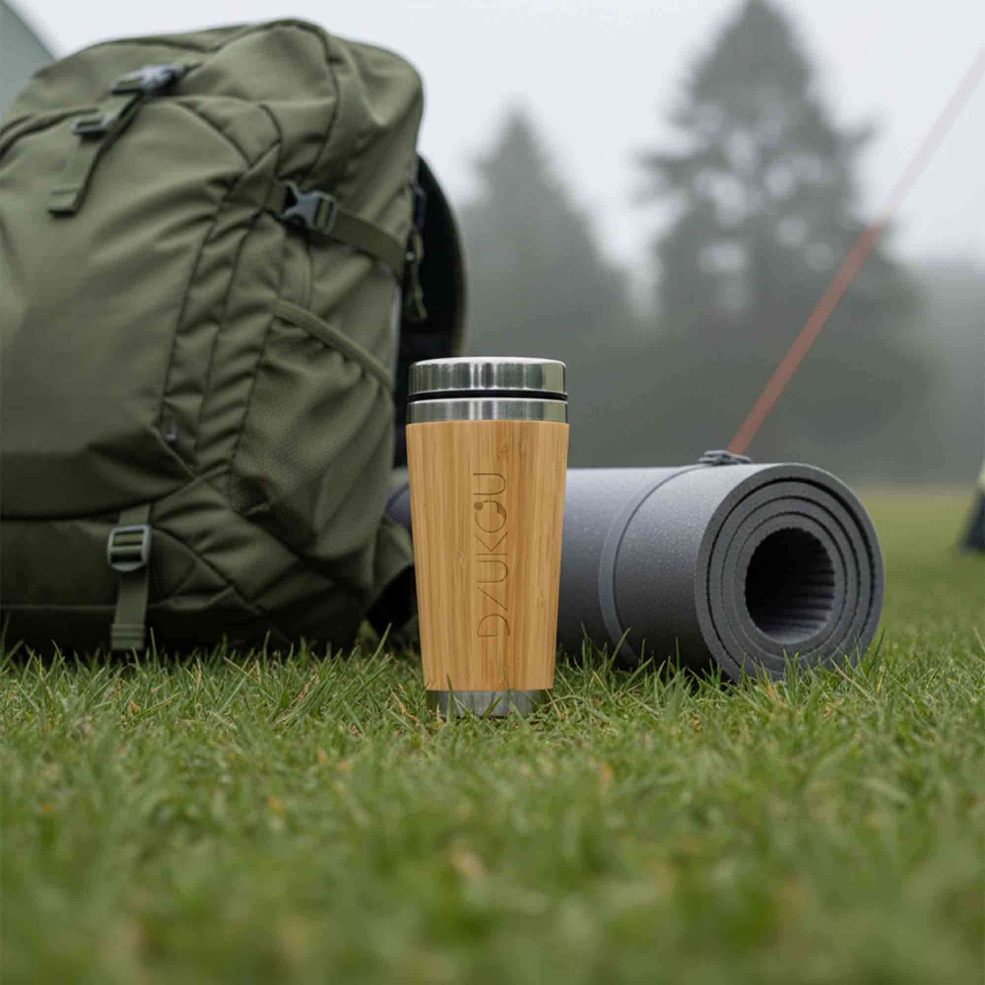 Ziro Valley - Bamboo and Stainless Steel Coffee Tumbler