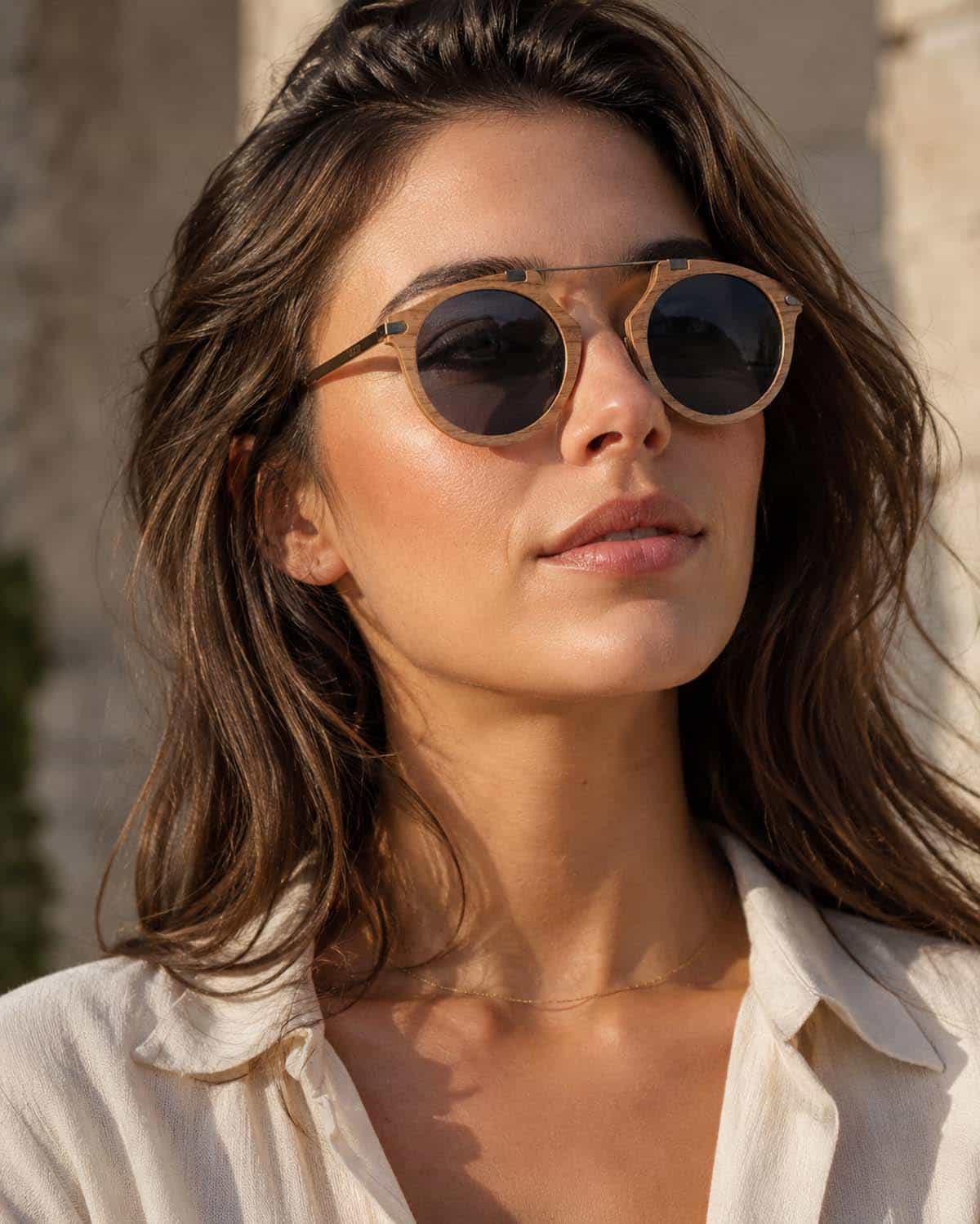 Santa Monica - Wooden Sunglasses for Women