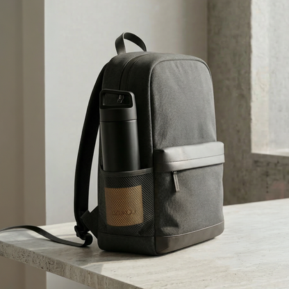 Saint Elias - Bamboo and Stainless Steel Thermos Bottle 530 ml