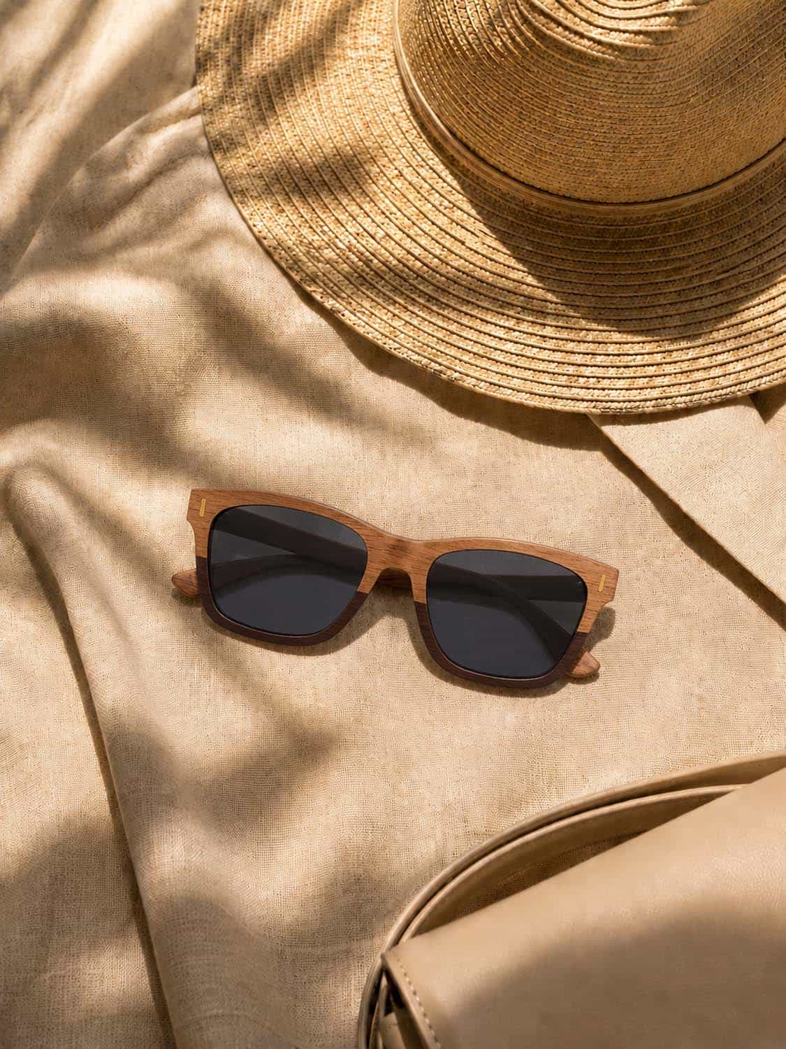 Tokyo Slate - Wooden Sunglasses for Men