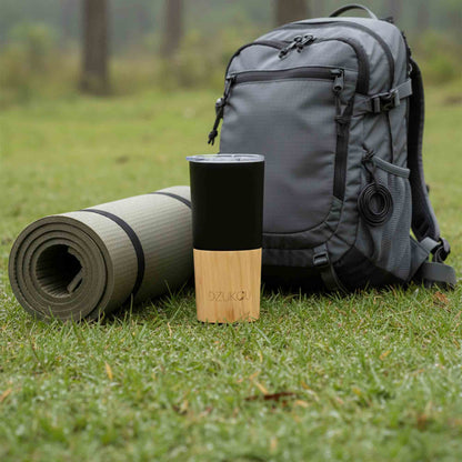 Inca Trail - Bamboo and Stainless Steel Coffee Tumbler 470 ml