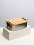  Bamboo and Stainless Steel Lunch Box