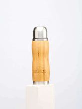 Bamboo and Stainless Steel Thermos Bottle